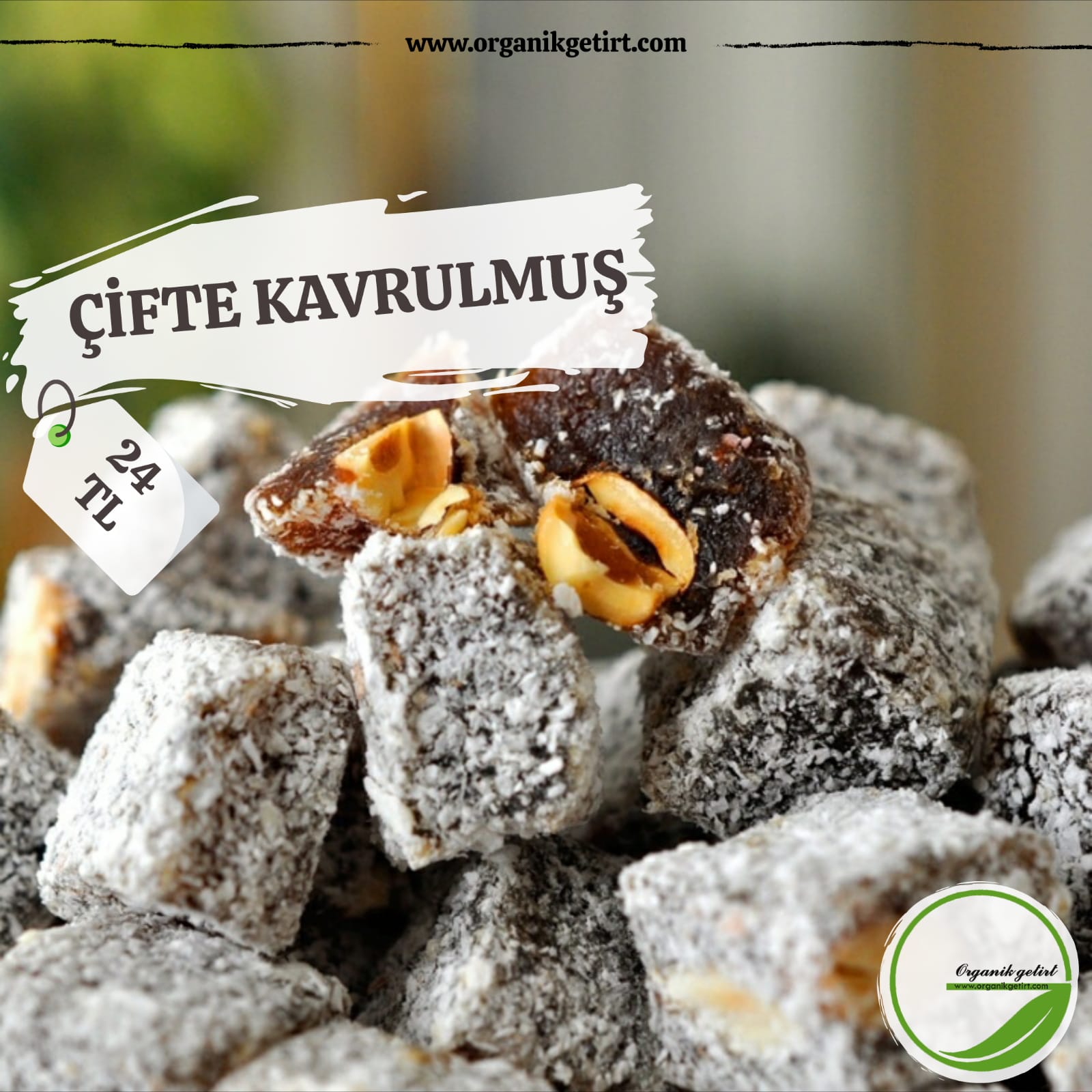 Çifte Kavrulmuş Lokum