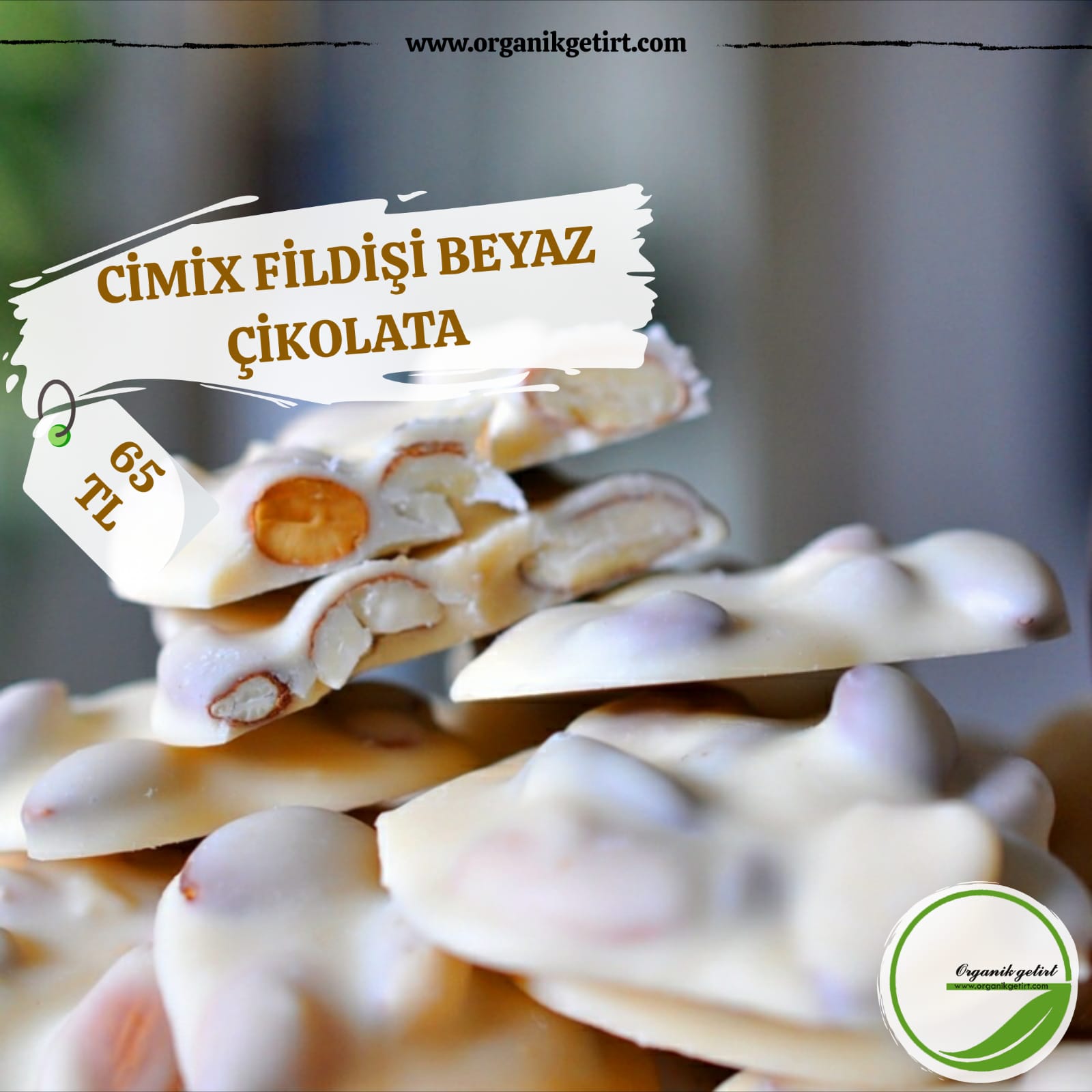 Cimix Fildişi Beyaz Çikolata